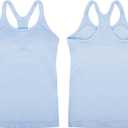 sphinx cat Yoga Racerback Tank Top for Women with Built in Bra,Women's Padded Sports Bra Fitness Workout Running Shirts (Blue, S)