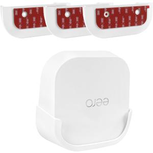 eero 7 Wall Mount, Strongly Adhesive Bracket for eero 7 Dual-Band mesh Wi-Fi 7 Router, Two-Way Easy Installation (3 Pack) Erro 7 Router Not Included