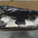 Foam Waterproof Soccer Ball USA Size 3,4,5 Kids Youth Adult Seamless High Durability Leisure Sports Beginners Club Competition Training (Black/White)