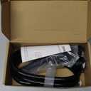 RV Shower Head with Hose - Non-Metallic Outdoor RV Shower Kits Replacement with Pause Function for RVs, Fifth Wheels, Motor Homes, Travel Trailers, Campers, Boats, Black