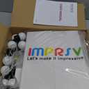 imprsv 4FT Light Up Letters, Large Light Up Letters for Birthday Party Decor, Wedding Decorations, Arch Kit