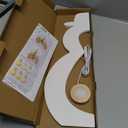 19.7in Light Up Honeycomb Paper Christmas Snowman, Indoor Christmas Decorations and Holiday Centerpieces for December Holiday Season Home Office and Xmas Party Supplies