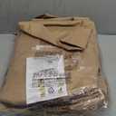 ULTCOVER Waterproof Patio Lounge Chair Cover Heavy Duty Outdoor Chaise Lounge Covers 2 Pack - 68L x 30W x 30H inch (Brown)