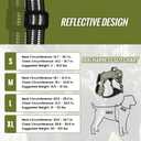 Tactical Dog Harness Camo No-Pull K9 Molle Dog Vest with Hook and Loop Panels Adjustable Military Pet Harness with Front Clip for Small Dogs Training Walking, S