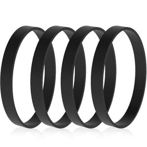 4-Pack Durable Replacement Belts for Bissell Style 7/9/10 P/N 3031120 Powerforce Helix Powerlifter Cleanview Swivel Rewind Pet Vacuum Cleaner, Replaces Parts 2031093 3031123 32074