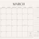 Jotsome Desk Calendar 2026-2027, Large Desk Pad Calendar From March 2026 to June 2027 22x17 inch, Desk Blotter Calendar for Home and Office, Easy Planning, Gift for the Holidays (Beige)