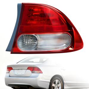 ChaoTianxia Tail Light Assembly Compatible With 2012 Civic - (Right Passenger Side), Replace 33500TR0A01 HO2801180