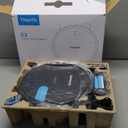 Robot Vacuum and Mop Combo, 100Min Runtime, APP&Voice Control, Ultra-Thin, Tangle-Free, Self-Charging Robotic Vacuum Cleaner, Good for Pet Hair, Hard Floor and Medium-Pile Carpet