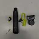 Philips Norelco OneBlade Pro 360 Face + Body, Electric Shaver, Beard Trimmer and Body Groomer, with 360 Blade Technology, 14-Length Precision Comb, Body Kit, Soft Pouch, Model QP6542/70 (Black/Lime Green)