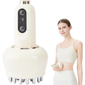 Lymphatic Drainage Massager & Anti Cellulite Massage Tool, Helps Reduce Stretch Marks & Cellulite, for Legs, Arms & Belly, Body Sculpting Machine with Microcurrent, Light, Heat & Vibration