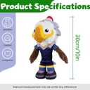 EOHX 2026 World Cup Mascot Plush Toys, 12 Inch Soft Stuffed Animal Set, Merchandise for Kids, Football Fans Gift, Party Favors, Room Decor
