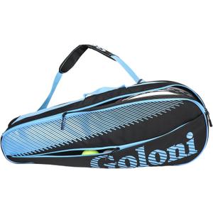 Goloni | 3 Racquet Tennis Bag, for Professional or Beginner Tennis Players, Rackets Cover Bag with Protective Pad & Lightweight | Unisex Design for Men, Women, Youth and Adults (sky blue)
