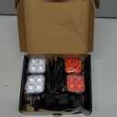 Bike Lights Set, Rechargeable Bicycle Lights Front and Rear, 4 Light Mode Options, Bike Headlight, IPX4 Waterproof, Easy to Install for Men Women Road （ 2 Pack ）