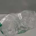 Rerii 18oz Plastic Beer Mugs with Handles Set of 2, Reusable Clear Beer Stein, Plastic Beer Glasses Drinking Cups for Home Hotel Bar Party Wedding & Costume