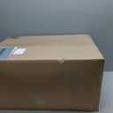 Dog Bed Medium Size Dog Orthopedic Beds for Small Dogs with Removable Washable PU Leather Cover Waterproof Brown 35.4- 27.54inch, Large Brown 