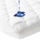 Moonsea Waterproof Pack and Play Sheets Compatible with 4moms Breeze Plus Playard, Pack and Play Mattress Pad, White