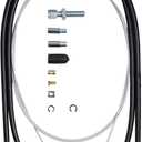 MOTOMASTER Motorcycle Clutch Cable (DIY) Repair Build-Your-own Kit Compatible with Universal/Honda/Yamaha/BMW/Kawasaki/Indian/Suzuki/Ducati/Victory/Triumph/KTM/Aprilia