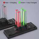 Controller Charger Dock for Nintendo Switch 6 in 1 Charging Station for 4 Joy-Cons & 2 Pro Controllers, LED Indicator, Quick USB Charging, Not Compatible with Switch 2 Joycon