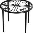 Plant Stand Flower Stand - Metal Plant Holder for Garden Home, Anti-rust Plant Rack for Multiple Plant Indoor or Outdoor. (7.9in Flower)