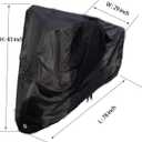 Adult Tricycle Cover,24/26inch 3 Wheel Bike Electric Trike Covers for Outdoor Waterproof Windproof Dustproof Bicycle & Bike