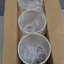 Chandelier Lamp Shades, Small Lamp Shades Clip-on Bulbs Only for Candelabra Bulbs, Beige Chandelier Shades 6 Pcs, Mini Lampshades for Chandeliers 5.1" X 5.1" X 5.3", Home Decor Fabric Linen Lampshade