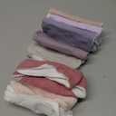 Susurration Muslin Baby Bibs 6 Pack Cotton Baby Drool Bibs, Soft Adjustable Baby Drooling Bibs for Unisex Boys Girls