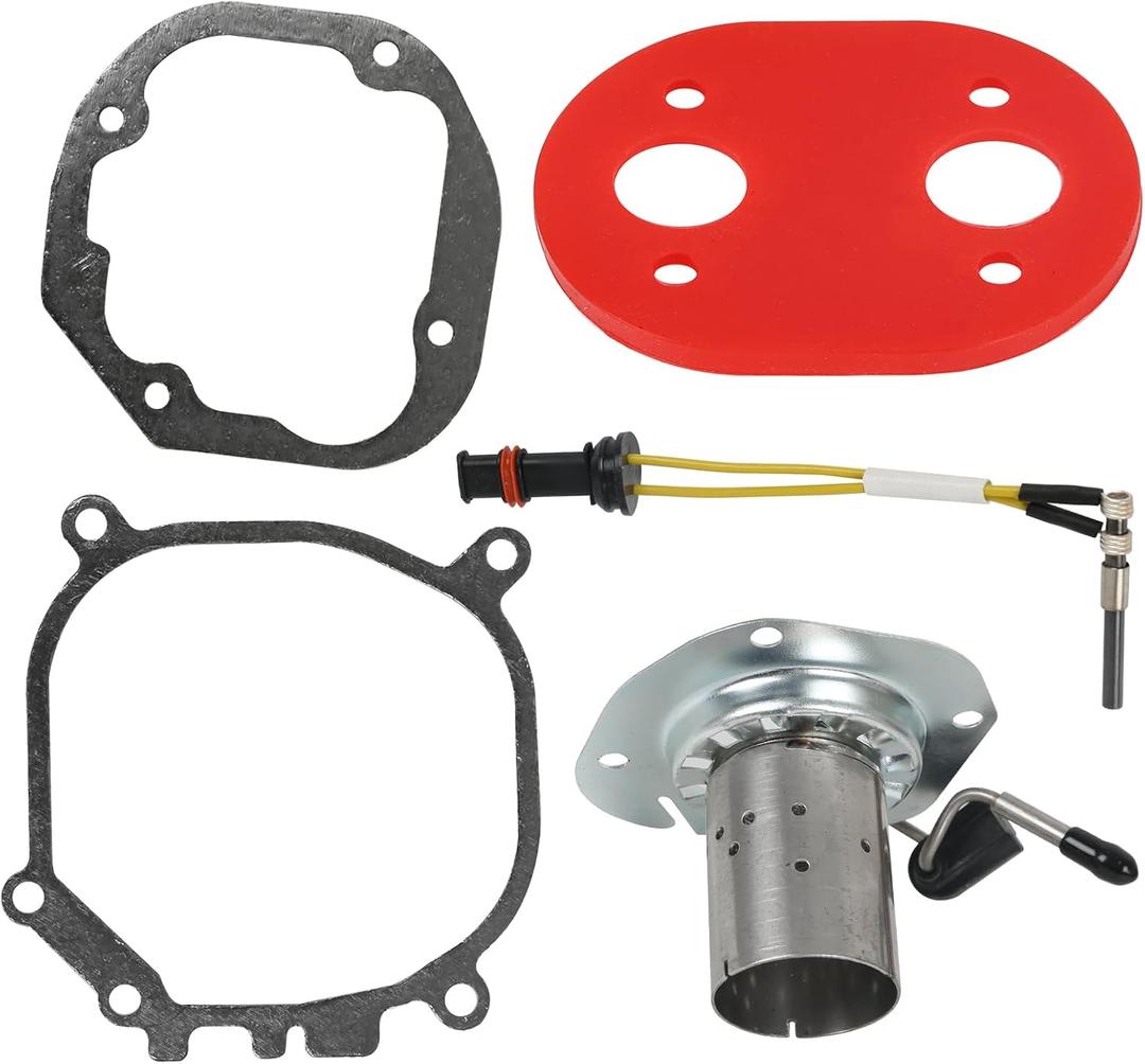 12V Parking Heater Service Kit Diesel Heater Burner Rebuild Kit 1322586A 1322585A 1322420A Compatible with Webasto Heater Air Top 2000, 2000S, 2000ST, 2000STC Single Hole