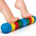 Foot Log Foot Roller Massager - Plantar Fasciitis - Neuropathy Pain and Circulation - Heel Spur Pain Relief - Foot Reflexology - Relaxation Gifts for Women and Men