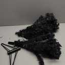 CCINEE 3 Feet Christmas Tree Decor with Stable Stand Artificial Full Black Tree Xmas Decorations for Themed Party Indoor Outdoor Living Room Home