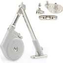 Soft Close Cabinet Hinges, Soft Close Hinges for Toy Boxes, Wooden Box, Flap Doors, Storage Trunk, Lid Stay 105 Degree Open