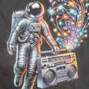 Astronaut Outer Space Science Galaxy Universe T-Shirt, S