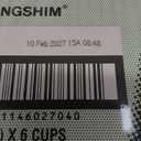 Nongshim Soon Cup Noodle Soup, Veggie, 2.6 Ounce (Pack of 6), BBD 02/10/2027