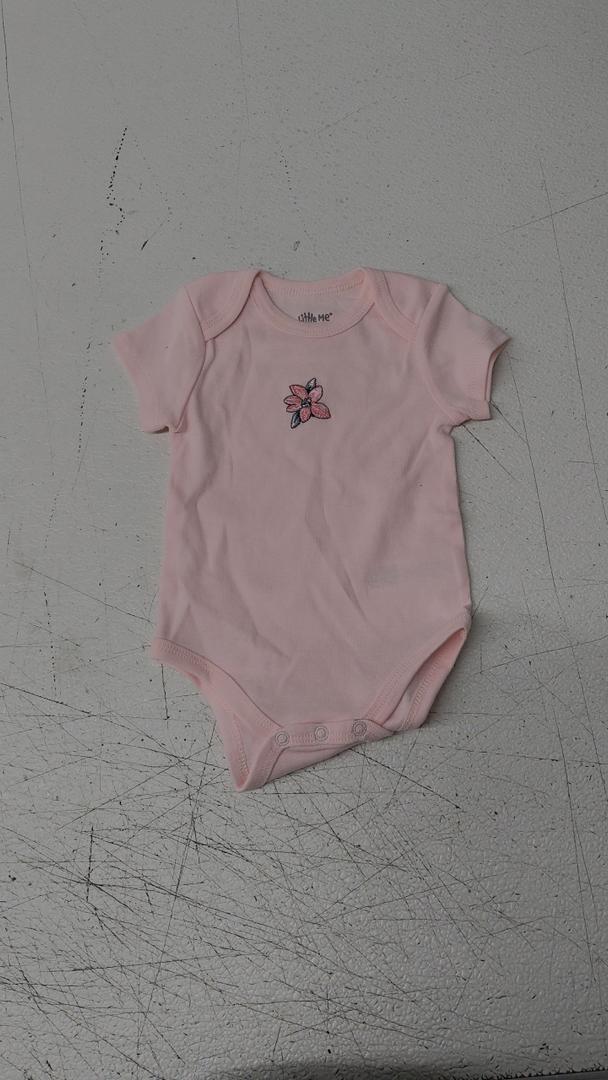 Little Me Clothes for Baby Girls’ 100% Cotton Bodysuits with Full Snap Closures for Easy Dressing, Baby Essentials