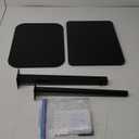 Side Table Sofa Tray for Couch Heavy Metal Base Swivel/Adjustable Height, Sofa Bed Bathroom Study TV Tray C Shaped End Table Food Snack Trays for Eating (11.8*15.7 in)