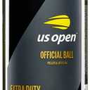 WILSON US Open Tennis Balls - Extra Duty, 24 Can Case (72 Balls), 24-3 Packs