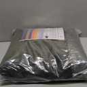 BGment Olive Green Velvet Curtains 108 Inches for Living Room, Thermal Insulated Blackout Curtains Room Darkening Drapes with Back Tab and Rod Pocket for French Door, Set of 2 Panels, 52 x 108 Inch