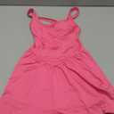 Womens Open Back Tennis Dress Sleeveless Built in Shorts Golf Athletic Dress Halter A Line Workout Summer Outfits, Size 9Y