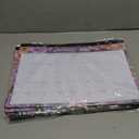 10 x 2026 Desk Calendar, Large Desktop/Wall Monthly Calendar (Jan. 2026 - Jun. 2027) 17'' x 12'' School Year Desk Planner for Teacher Family School Office Supplies (Purple)