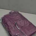 Lunch Tote Bag for Women with 15.6" Laptop Compartment, Work Tote Bag with Insulated Lunch Compartment, Large Casual Canvas Handbag Luncg Bags for Nurse, Teacher, Office, Travel, Beach, Purple