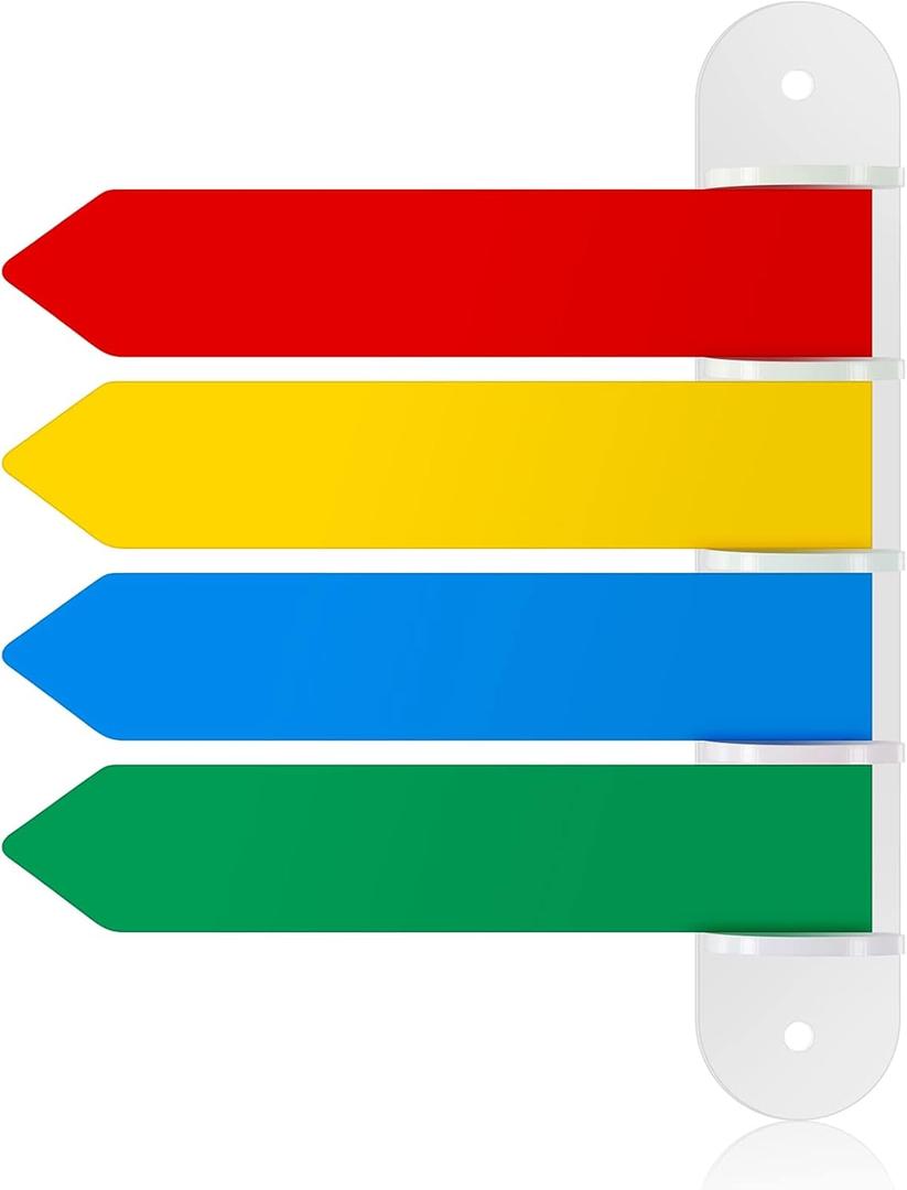 BBTO 1 Pc Exam Room Flags Pack 7 Inches Long Door Flags Primary Colors Chamber Room Status Indicators Signal Sign for Doctors Offices Hospitals and Clinics Supplies