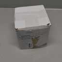 Dingion 8 Pieces Christmas Candle Candle Rings Set, 4 Christmas Votive Taper Holders Berry Ring with Pinecones and 4 Votive Taper Holders for Wedding Decor