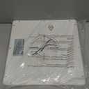 Square Led Flush Mount Ceiling Light,16 Inch 40w 3820lm led Light 3000k,4000k,6000k CCT Selectable,Flat Panel Super Slim Led Ceiling Light Fixture,for Living Dining Kitchen Bedroom Room (1Pack-White)