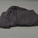 Outdoor Curtains for Patio - 2 Panels Waterproof Grommet Top Curtains, Gray Woven Textured Outside Curtain for Gazebo, Porch, Pergola, Cabana, Deck, Sunroom, 100W x 84L inch, Gray (Grey)