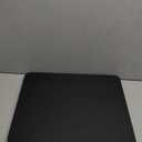 GuanQiao 360 Rotation Appliance Slider for Coffee Maker & Heavy Kitchen Appliance, Bamboo Rolling Tray for Kitchen Counter, Sliding Tray with Premium Wheels (Black, 15.7"13")