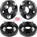 SCITOO 4Pcs Wheel Spacers 1" 4x100 Bore 56.1mm Studs 12x1.5 4Lug Wheel Spacers Adapters Fit for Honda for Accord for Honda Civic for Honda Civic del Sol CRX Fit Prelude for Kia Sephia