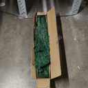 3ft Artificial Christmas Tree, Tabletop Christmas Pine Tree with Light Metal Stand Base for Christmas Home Office Holiday Decoration, Green