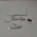 TV Antenna Indoor, Digital Amplified Indoor HDTV Antenna, 1080p VHF UHF Television Local Channels Detachable Signal Amplifier and 16.5ft Long Coax Cable (White)