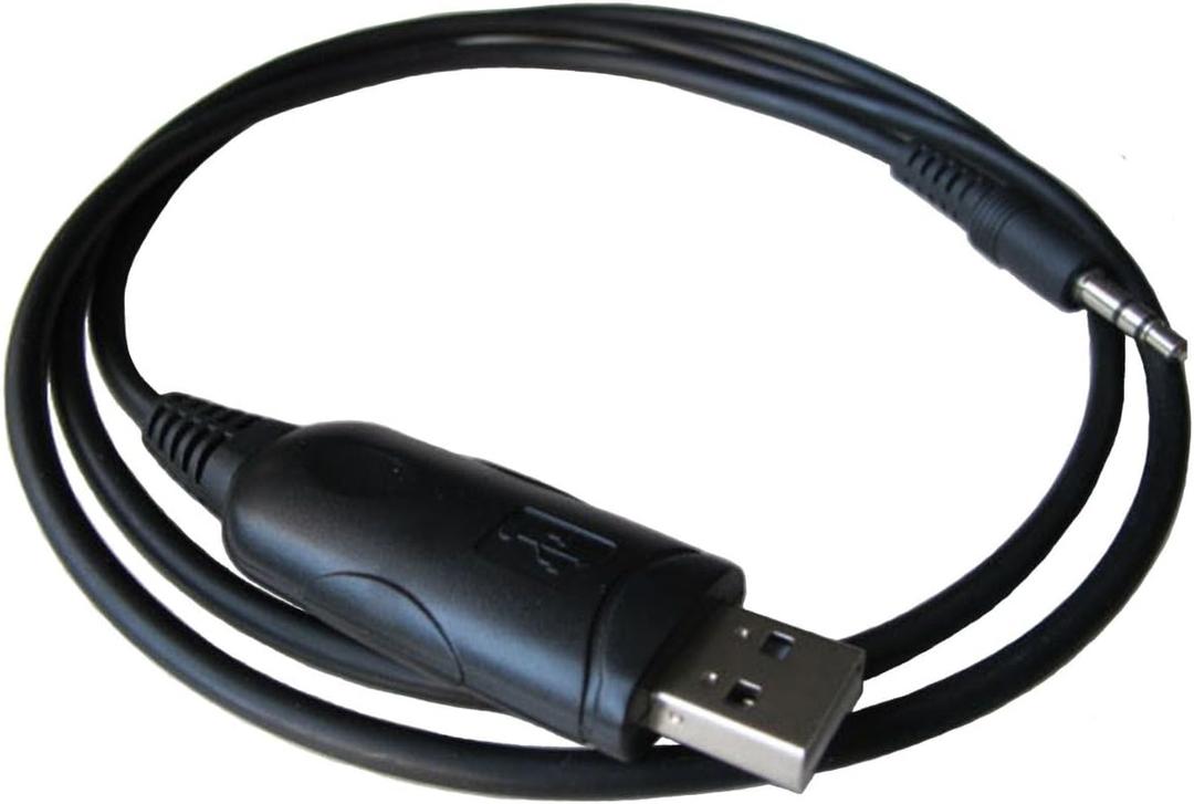 USB Programming Cable for Icom Radios: IC-F3, IC-F4, IC-207H, IC-208H, IC-2100H, IC-2800, IC-F3001, IC-F3021, IC-F3023, IC-F3011, F3022, OPC-478