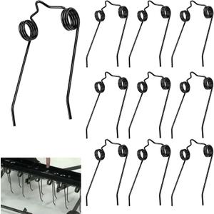 10 Pcs 43783 Spring Tine for Ag ri-Fab 45-0294 and 45-0295 Tow-Behind Lawn Dethatchers, Dethatcher Replacement Spring Tine, Yard Tools Lawn Mower Attachments