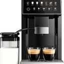 Fully Automatic Espresso Machine with Milk Frother & Grinder
20 Bar Pressure, 15 Grind Settings, Touch Screen Control and Self-Cleaning Function for Espresso, Latte and Cappuccino